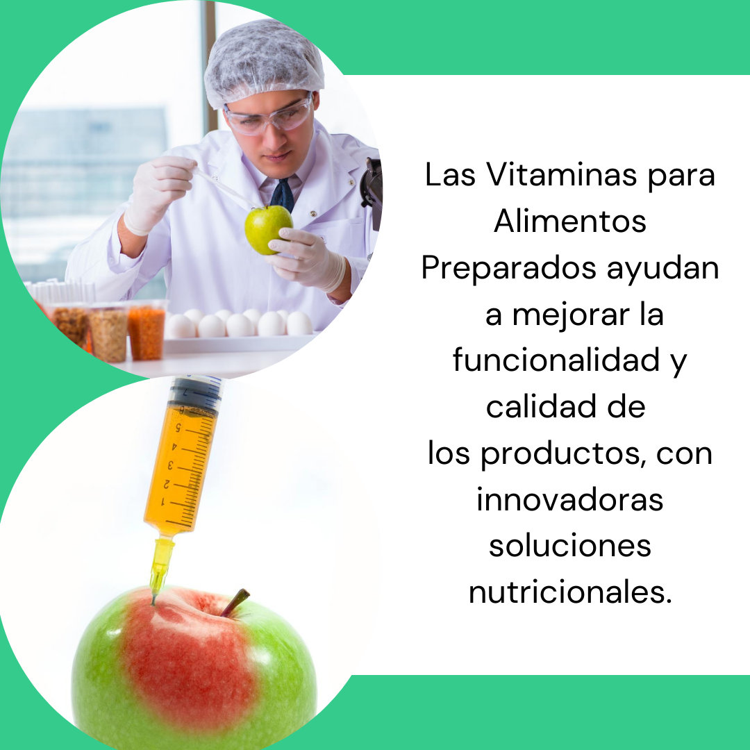 Vitaminas para Alimentos Preparados  en México 